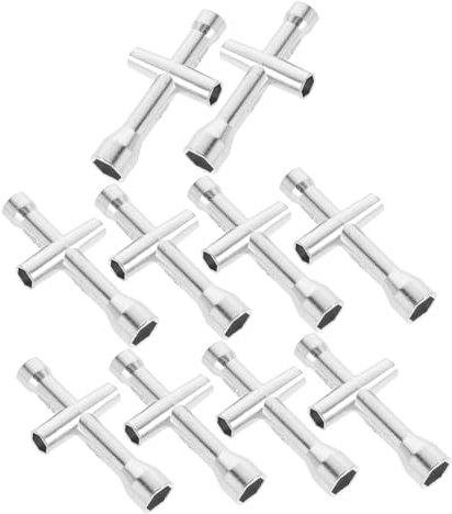DOITOOL Steckschlüsselsatz 10-teilig Steckschlüssel Kreuzschlüssel/5 Schraubenmutter-werkzeugsatz Für Die Reparatur