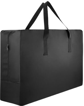 Aufbewahrungstasche für Gartenanhänger – Kinderwagen-Reißverschluss-Seesack, Campingwagen-Aufbewahrungstasche, hohe Tragfähigkeit, Einkaufswagen-Schutztasche, faltbar, robuster Organizer für Picknicks