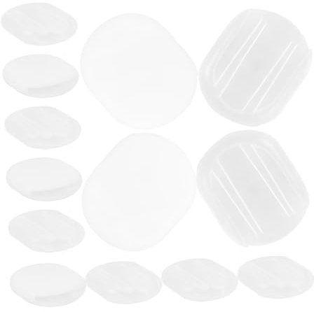 40 Stück Ohrclip-Polster Transparente Ohrklemmen-schutzpads Schmerzfreie Ohrclip-Matte Weiche Ohrpolster Für Ohrclips rutschfeste Ohraccessoires