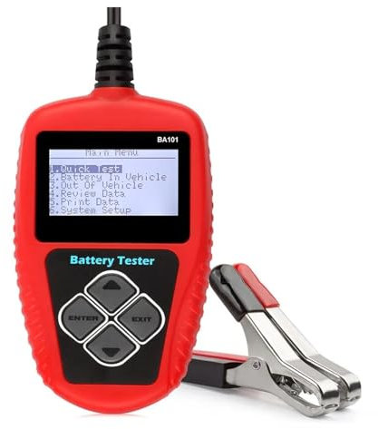 HCZKIUJY 12V Auto Motorrad Batterie Tester Ankurbeln Lade Circut Test Batterie Analyzer Schaltung Last Diagnose Werkzeuge