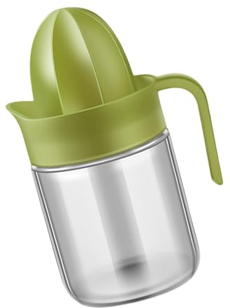 NVOQILIN Presse-agrumes manuel pour citron, citron vert et mandarine avec poignée confortable, capacité de 280/450 ml