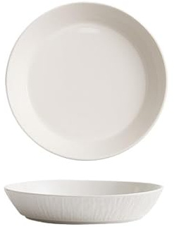 Platos de Cena Platos Plato de cerámica for servir, plato hondo chino, sopa creativo for hotel Plato de Comida Platos Llanos Apilables