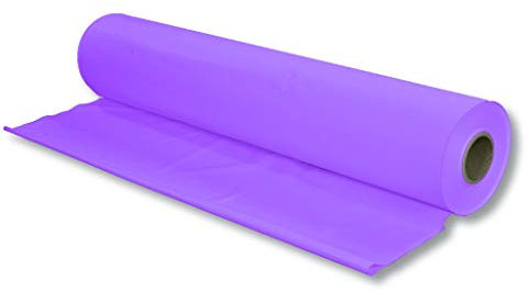 Tischdecke, Biertischdecke, Tischtuch, Tischläufer, Jumborolle 0,7 x 2,4 m (100 Stück), violett, abwaschbar