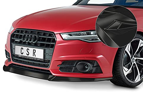 CSR-Automotive Cup-Spoilerlippe mit ABE Kompatibel mit/Ersatz für Audi A6 C7 4G S-Line/ S6 C7 4G CSL410-G