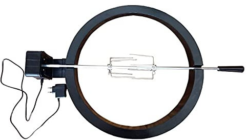 Kamado Bono - Girarrosto Elettrico Professionale per Barbecue, Spiedo Girevole per BBQ, Compatibile con Dispositivo Kamado Bono Media
