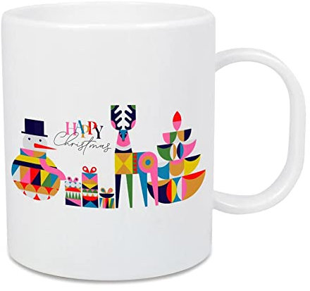 artboxONE Großer Kinderbecher Weihnachtshirsch, Geschenklicht von Anna Kozlenko - Weihnachten