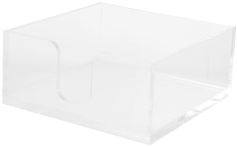 LABRIMP Durchsichtiger Serviettenhalter Aus Acryl Moderne Tischdeko Für Küche Wohnzimmer Party Und Restaurant Stabiler Serviettenspender