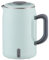 Bouilloire Électrique Voyage 0.6L 400W - Inox 304 Sans BPA, Compacte Camping/Bureau, Double Isolation & Poignée Pliable | Multifonction (Bouilloire/Casserole/Gobelet)