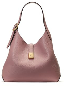 kate spade new york Deco Pebbled Leather Crossbody Tote, Dusk Rose, One Size, Deco Pebbled Leather Crossbody Tote