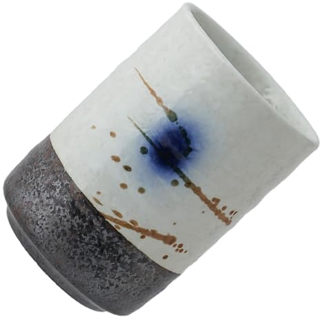 STOBAZA Juego De Tazas De Té De Cerámica Japonesa Diseño Clásico Pintado a Mano Resistentes a Altas Temperaturas Ideales Para Té Matcha