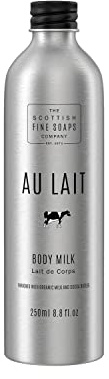 Scottish Fine Soaps Au Lait Body Milk 250ml Aluminium Bottle