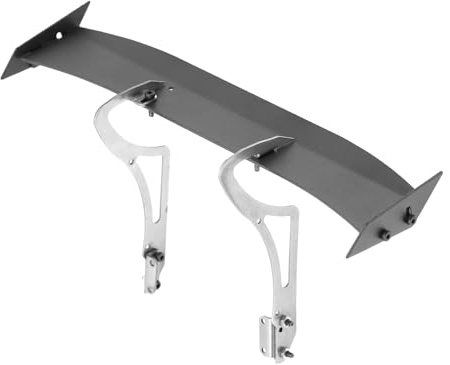 CHRCOED Metal Rear Wing for 1/10 RC On-Road Car, Metal Spoiler Upgrade, Tail Wing Metal Spoiler Decorative Upgrade Part for 1:10 RC Car