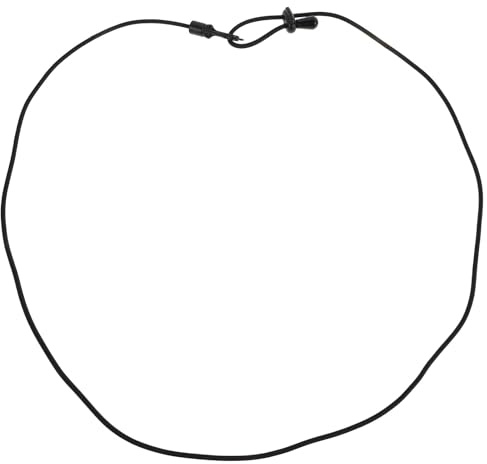 CALLARON Kayak Paddle Leash Elastic Safety Strap with Snap Hook, Adjustable Black Bungee Cord for Paddle Boards and Fishing Rods, Secure Tie for Kayaking and Canoeing Use