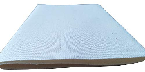 Zelt Reparatur Bügelstoff weiß Wasserdicht 34x12 cm Baumwolle Zeltstoff