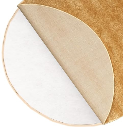 LILENO HOME Sous-Tapis Antidérapant Rond 100 cm - Non-Tissé Fin, Découpable, Universel - Butoir de Tapis
