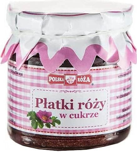 Confiture de pétales de rose en sucre 220g Polska Róża