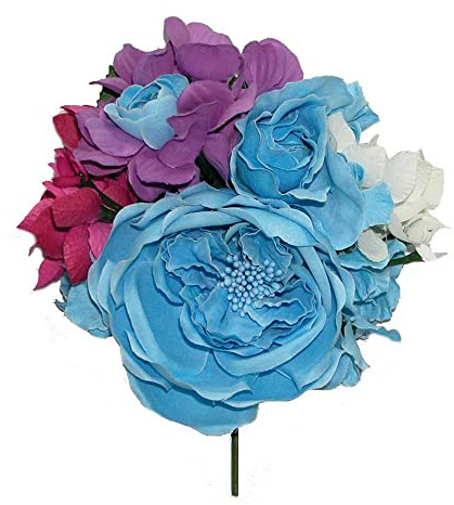 FLOR FLAMENCA, RAMILLETE COLORES DISTINTAS FLORES