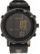 Qcwwy Outdoor-Sportuhr, Höhenmesser, EL-Hintergrundbeleuchtung, Temperaturmesser, 10 ATM, wasserdichte Digitale Armbanduhr, Knopfbatterie Zum Angeln, Wandern (Schwarzgrau)
