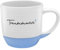 GRUSS & CO Tasse mit Rillen Traummann | Steinzeug, 40 cl, mehrfarbig | Geschenk Freund, Liebe, Valentinstag | 48991