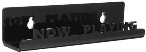 ETHZZLE Supporto Da Muro Per Vinili Acrilico Trasparente Mensola Galleggiante Per Album e Dischi Porta Cd e Cosmetici Design Moderno e Minimalista Per Casa e Ufficio