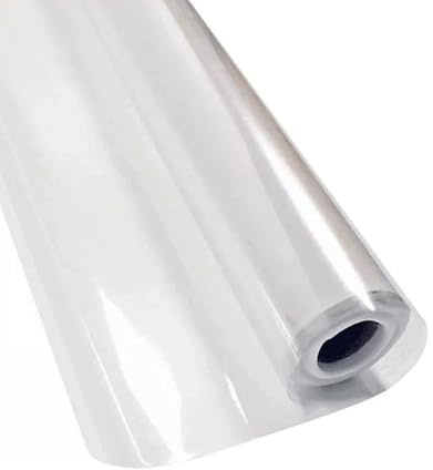WYLZLKX Wbangiao - Rotolo di pellicola protettiva elettrostatica da parete in PET trasparente, con contatti rimovibili, per cucina e ufficio, 60 x 500 cm