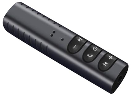 Qutsvosh Récepteur audio Bluetooth 5.0 avec prise jack 3,5 mm, récepteur audio portable pour écouteurs et haut-parleurs
