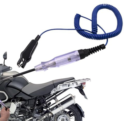 JIEBWCHA Sicherungstester Automobil, Auto Sicherungstester - Spannungskreis-Tester Hochleistungs 6-24V Testlicht,Sicherungsstift mit verlängertem Federdrahtsonde Elektrisches Werkzeug für LKW