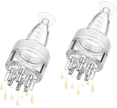 Applicatore di olio per capelli per cuoio capelluto Minoxidil Medicine Liquido Essenziale Massaggiatore Olio per cuoio capelluto Applicatore per Follicoli Cura Della Perdita Dei Capelli Sfoltire (2