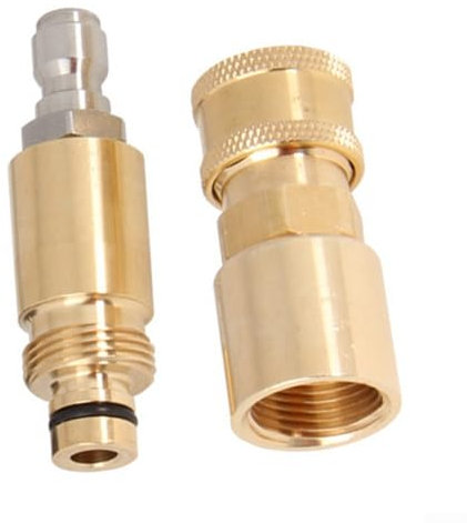 Heavy Duty Hose Connector for Karcher High Pressure Systems Quick Connect Feature for Effortless Setup