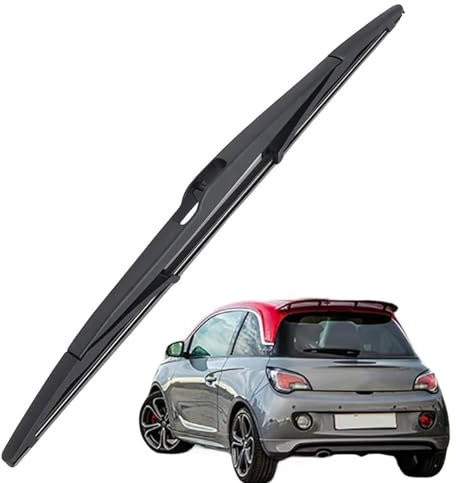 XQNNNBBB Scheibenwischer für Opel Adam 2012 2013 2014 2015 2016 2017 2018 2019, Wischerblätter Heckscheibenwischer, Heckwischer Scheibenwischer