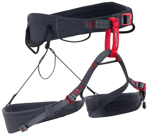 FIXE - Arnés Àgil Versà de Escalada y Alpinismo - Perneras Ajustables y Triple Webbing para Máximo Confort y Estabilidad - Arnés Unisex Certificado EN12277 y UIAA (Small)
