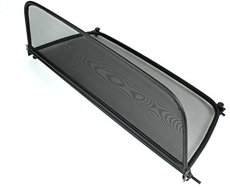 GermanTuningParts Windschott für Volkswagen Golf 6 2011-2016 - Klappbar - mit Schnellverschluss – Schwarz | Windabweiser | Windblocker | Wind Deflector