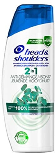 Head & Shoulders - Anti-Schuppen-Shampoo und Pflege gegen Juckreiz, 2-in-1, Flasche mit 270 ml