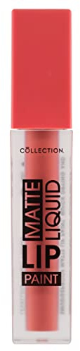Collection Cosmetics Matte Liquid Lip Paint, Moisturising, Smudge-Proof, Trail Blazer, 3.5ml