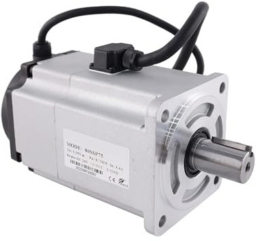 RWRAPS 750W AC Servo Motor Kit 2.39N.m 80SSP75 And AC200-240V ASD275 Servo Drive Milling Machine Equipment Servo Motor Whit Brake (Size : 80SSP75 motor)