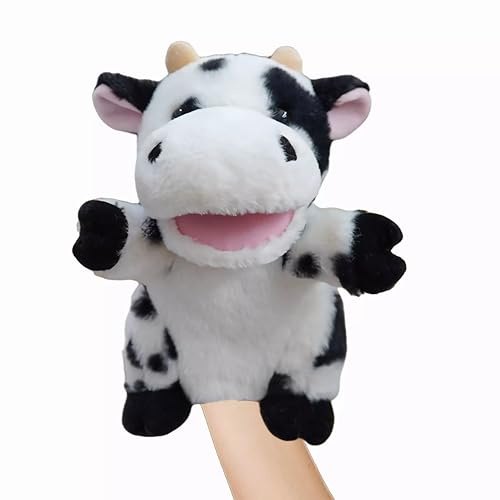 LOMTRATS 2026 Marionetas de Mano de Animales con Boca Abierta móvil para niños, Lobo, león, etc Contar Historias, enseñar, Preescolar, Regalos de cumpleaños