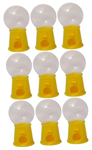 Cabilock 9 Pezzi Distributori Automatici Di Caramelle Per Bambini Piccola Macchina Per Caramelle Gommose Macchina Per Gommose Per Bambini a Dispenser Per Bambini