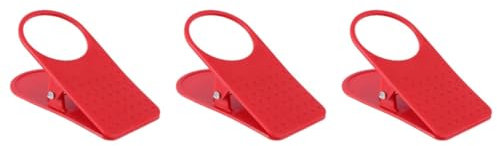LABRIMP 3 Pezzi Portabicchieri Clip Per Tavolo Portabicchieri Per Scrivania Clip Da Tavolo in Plastica Acciaio Inox Colore Casuale