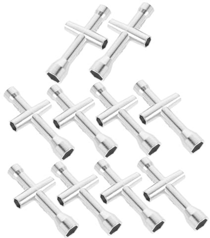 DOITOOL Clés à Douille Cruciformes M2-m4, Outils Manuels De Réparation, Acier Solide, Lot De 10 Pièces, Usage Bricolage Et Mécanique