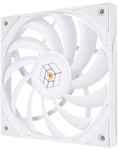Thermalright TL-H12015W Thin Computer Case Fan-1900RPM,CPU Fan, 15mm Slimline Cooling Fan, 12cm CPU Cooler Fan,Compatible with Desktop Heatsink Cooler and Case