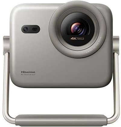 Hisense Laser proiettore M2 Pro, proietta da 65 a 200 pollici, Risoluzione 4K,Zoom Ottico, 1300 ANSI lumen,Dolby Vision, HDR10+, Smart TV VIDAA U7.6, 20W audio integrato