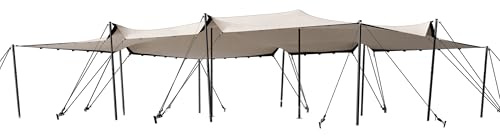 TOOLPORT Tente Stretch Professional 7,5x10 m avec Structure en Aluminium imperméable pour événements et utilisations extérieures