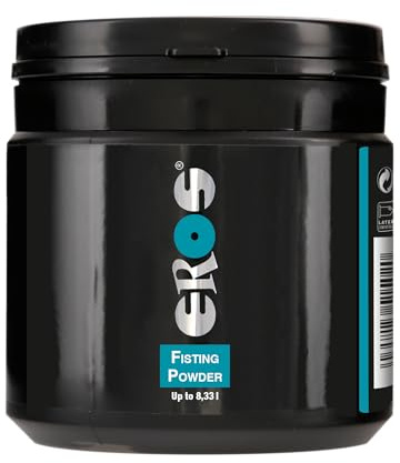 EROS FISTING POWDER - Gleitgel Pulver 100 g - hochergiebig - individuell anpassbar – geruchlos - inkl. Dosierlöffel – Made in Germany