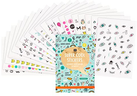 Stickerbuch, Wonderland, Rosa