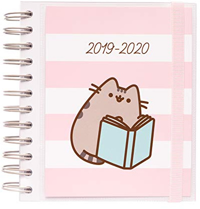 Skolkalender 2019/2020 dag sida M Pusheen guld