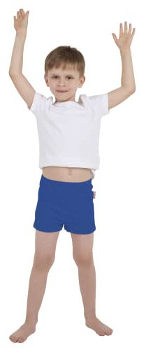 kiwisto Kids ActivePants, Inkontinenz-Schutzhose für Kinder - blau - für wechselbare Einwegeinlagen - (146/152 (S))
