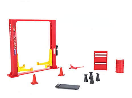 MOUDOAUER ABS 1/64 Garage Maintenance Tools Set ABS Model Car Display Diorama Spare Part Accessory