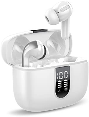 taopod Kopfhörer Kabellos Bluetooth, Bluetooth Kopfhörer Mit Mikrofon, In Ear Kopfhörer Bluetooth 5.2 IPX7 Wasserdicht 40h Spielzeit Kabellose Kopfhörer USB C for iOS Android