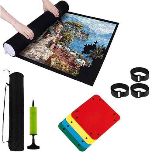 DURTYN Puzzle Mat for 3000 Pieces, Giant Felt Non-Slip Storage Mat