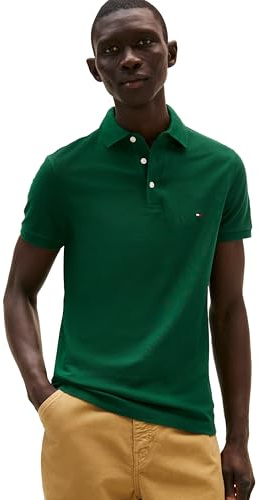 Tommy Hilfiger Men's 1985 Slim Short Sleeve Polo